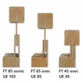 Support FT 45 pour poutre T UE Universel 