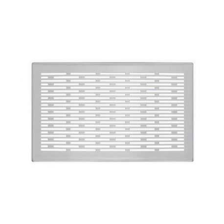 Grille design zehnder genua, inox