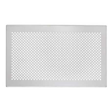 Grille design zehnder venezia, blanc