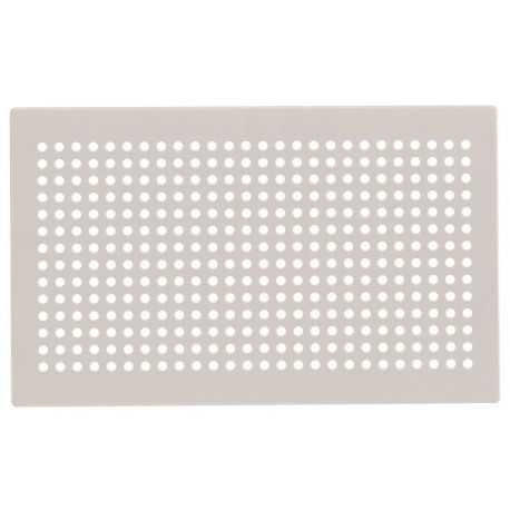 Grille design zehnder roma, blanc