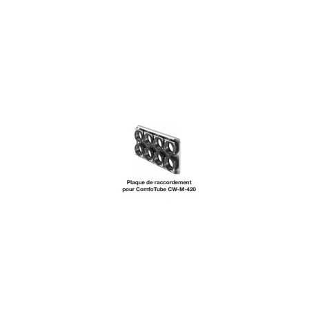 Plaque de raccordement en 10x DN90 (CW-S 520-CW D 520)